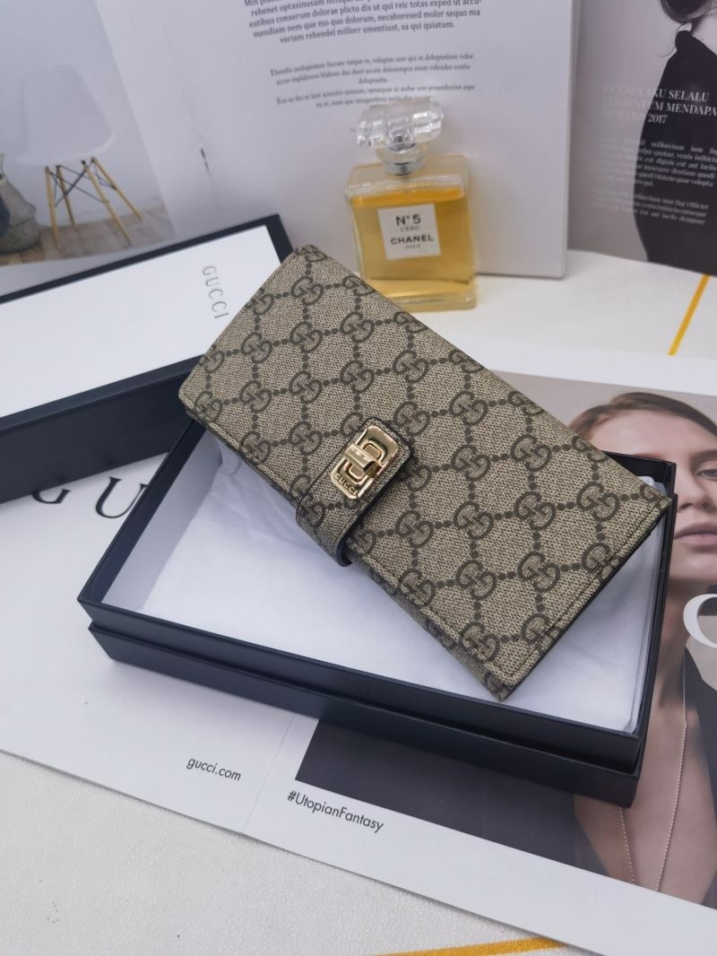 (Pre-Order) Gucci Monogram Canvas Wallet (Replica)