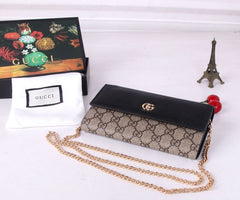 (Pre-Order) Gucci GG Supreme Chain Wallet (Replica)