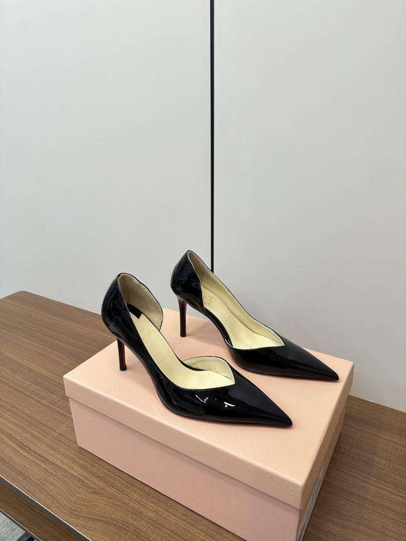 (Pre-Order) Christian Louboutin Patent Leather Pointed-Toe Pumps (Replica)