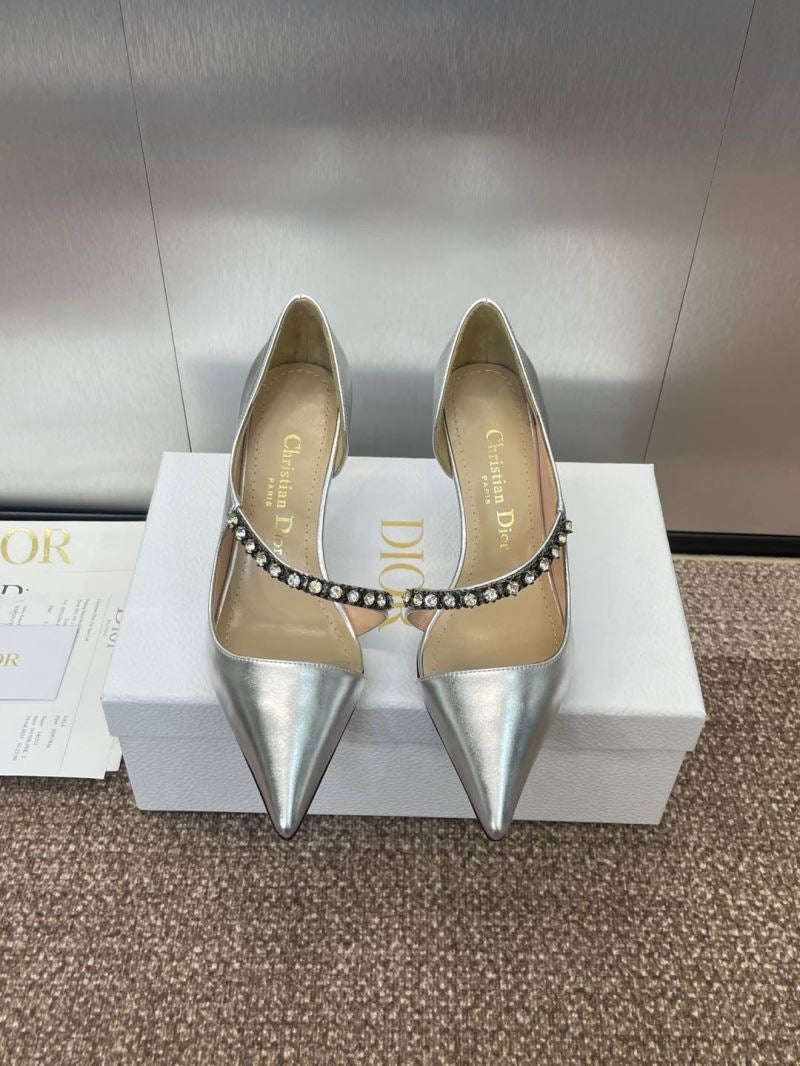 (Pre-Order) Christian Dior-Inspired Rhinestone Strap Heels (Replica)