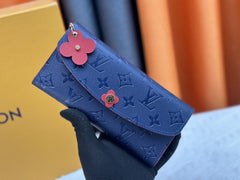 (Pre-Owned) Louis Vuitton Emilie Wallet - Limited Edition Blooming Flowers (Replica)