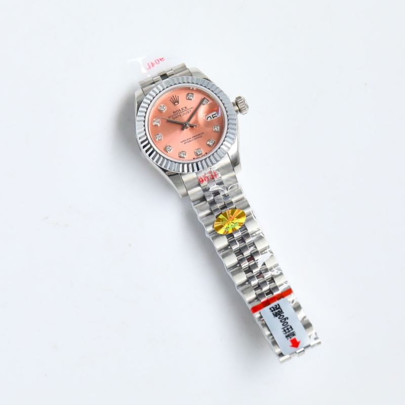 (Pre-Order) Rolex Datejust 28mm – Salmon Pink Diamond Dial (Replica)