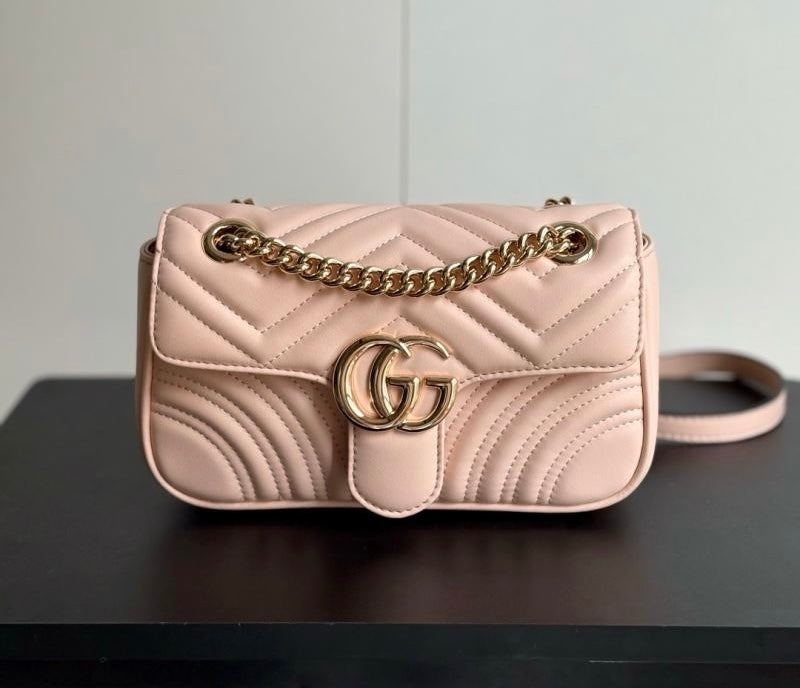 (Pre-Owned) Gucci GG Marmont Mini Shoulder Bag - 22CM (Replica)