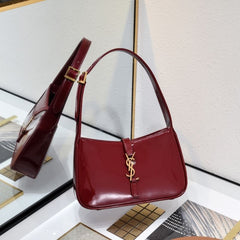 (Pre-Order)YSL Women's Red Patent Leather
Top-Handle Bag (Replica)