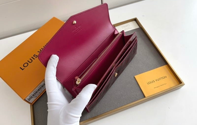 (Pre-Order) LOUIS VUITTON SARAH WALLET MONOGRAM VERNIS (Replica)