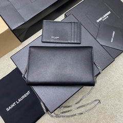 (Pre-Order) YSL Chain Wallet with Cardholder (Replica)