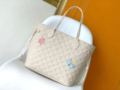 (Pre-Order) Louis Vuitton Neverfull MM – Floral Embossed Limited Edition (Replica)