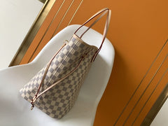 (Pre-Order) Louis Vuitton Neverfull GM – Damier Azur (Replica)
