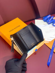 (Pre-Order) Louis Vuitton Monogram Compact Wallet (Beige Flap) (Replica)