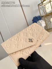 (Pre-Order) Louis Vuitton Flower Button Long Wallet (Replica g