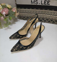 (Pre-Order) Dior J'ADIOR Quake Oblique Backless Sandals (Replica)