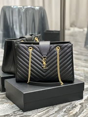 (Pre-Order) YSL Quilted Chain Tote Bag (Replica)