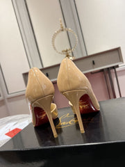 (Pre-Order) Christian Louboutin Iriza 85mm Pumps Patent Calf Leather (Replica)