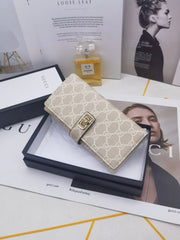 (Pre-Order) Gucci Monogram Canvas Wallet (Replica)