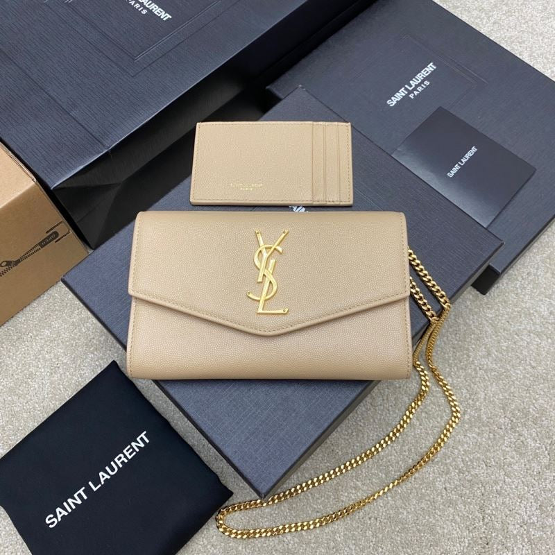 (Pre-Order) YSL Chain Wallet with Cardholder (Replica)