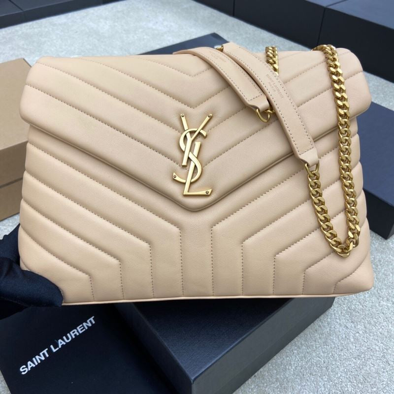 (Pre-Order) YSL LOULOU Luxury Almond Grain Crossbody Bag (Replica)