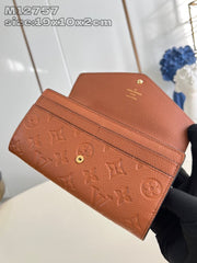 (Pre-Order) Louis Vuitton Monogram Envelope Wallet – Brown (Replica)