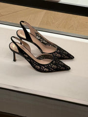 (Pre-Order) Dior J'ADIOR Quake Oblique Backless Sandals (Replica)