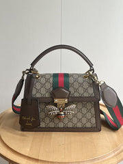 (Pre-Order) Gucci Queen Margaret Leather Handbag (Replica)