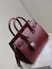 (Pre-Order) Saint Laurent Sac de Jour – Burgundy (Replica)