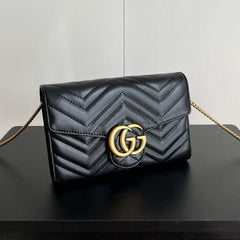 (Pre-Order) Gucci GG MARMONT WALLET ON CHAIN (Replica)