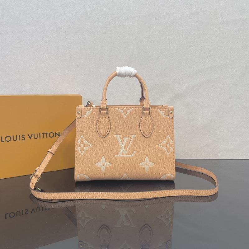 (Pre-Order) Louis Vuitton OnTheGo PM – Cream Beige Monogram (Replica)
