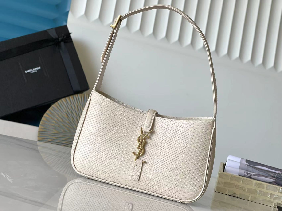 (Pre-Order) YSL Le 5 À 7 Shoulder Bag – Snakeskin Cream (Replica)