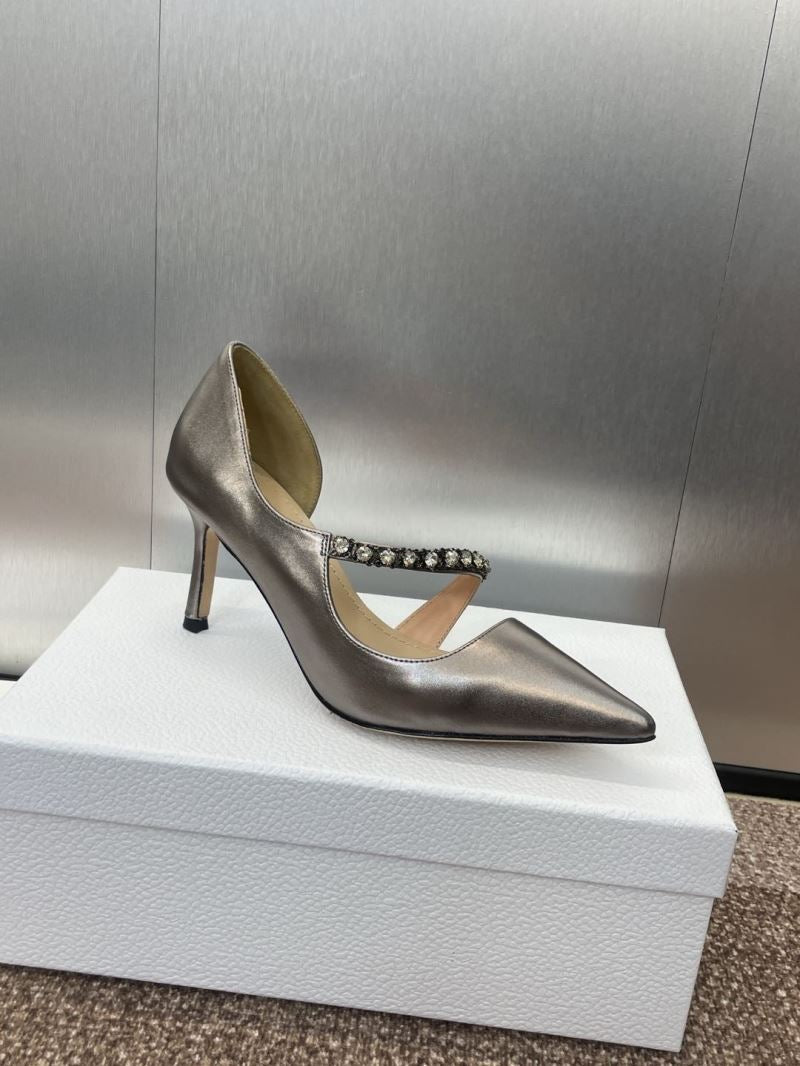 (Pre-Order) Christian Dior-Inspired Rhinestone Strap Heels (Replica)
