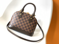 (Pre-Order) Louis Vuitton Alma BB – Damier Ebene Canvas (Replica)