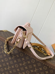 (Pre-Order) Louis Vuitton Pochette Métis East West – Light Pink Empreinte Leather (Replica)