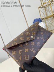 (Pre-Order) Louis Vuitton Monogram Canvas Envelope Wallet (Replica)