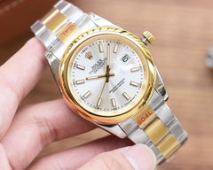 (Pre-Order) Rolex Datejust 41mm Champagne Dial Two-Tone (Replica)
