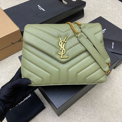 (Pre-Order) YSL LouLou Chain Shoulder Bag – 25CM (Replica)