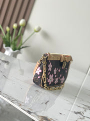 (Pre-Order) Louis Vuitton Cherry Blossom Pochette – Monogram Canvas (Replica)