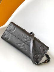 (Pre-Order) Louis Vuitton OnTheGo PM – Black Monogram Empreinte Leather (Replica)