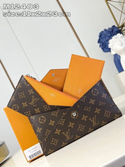 (Pre-Order) Louis Vuitton Monogram Canvas Envelope Wallet (Replica)