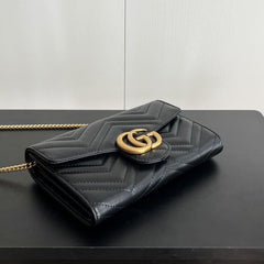 (Pre-Order) Gucci GG MARMONT WALLET ON CHAIN (Replica)