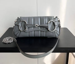 (Pre-Order) Gucci Horsebit Chain Shoulder Bag (Replica)