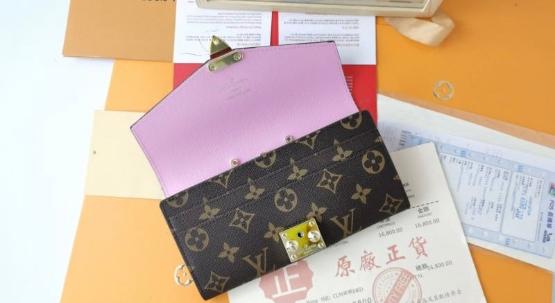 (Pre-Order) Louis Vuitton Pallas Monogram Wallet (Replica)