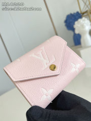 (Pre-Order) Louis Vuitton Pink Monogram Victorine Wallet (Replica)