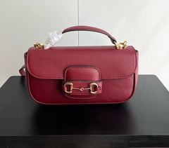 (Pre-Order) GUCCU HORSEBIT 1955 SOFT SHOULDER BAG (Replica)