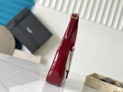 (Pre-Order) 
YSL Le 5 À 7 Glossy Patent Shoulder Bag Red (25CM) (Replica)