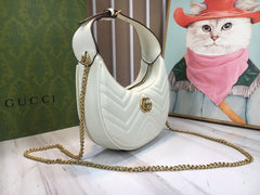 (Pre-Order) Gucci GG Marmont Mini Crescent Bag (Replica)