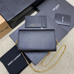(Pre-Order) YSL Chain Wallet with Cardholder (Replica)