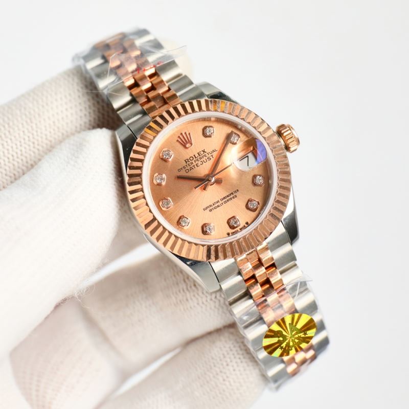 (Pre-Order) Rolex Datejust 28mm – Two-Tone Jubilee Bracelet with Diamond Markers (Replica)