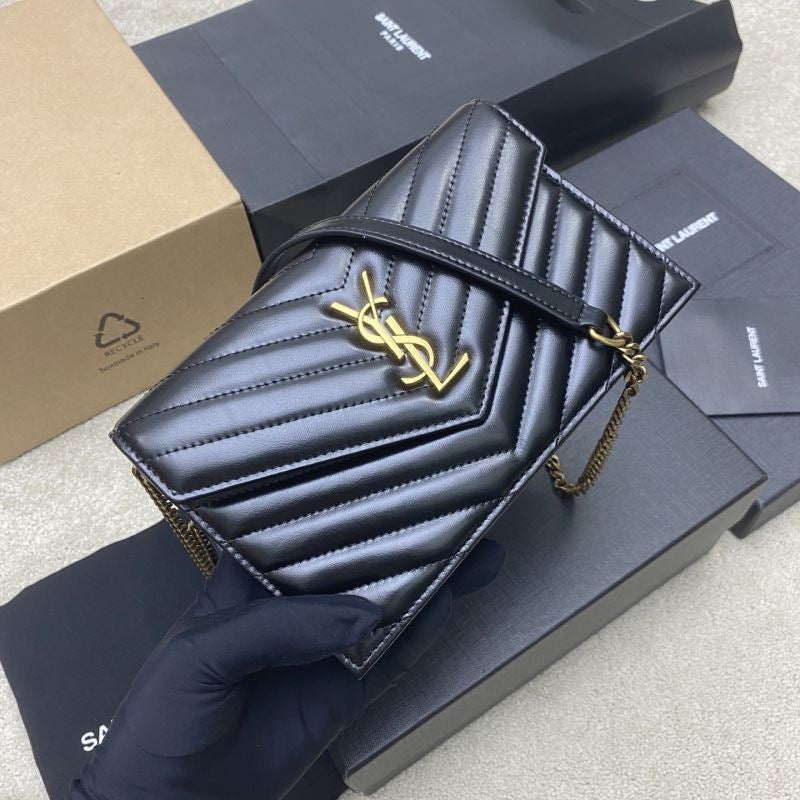 (Pre-Order) YSL Quilted Chevron Crossbody (Replica)