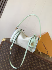 (Pre-Order) Louis Vuitton Urban Masterpiece Express Handbag – Mint Green & White (26CM) (Replica)