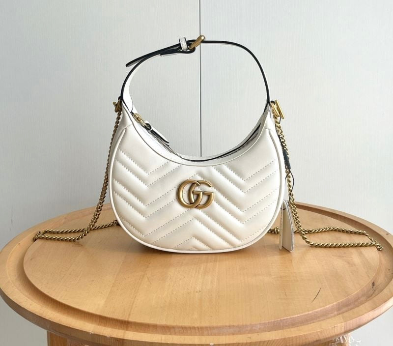 (Pre-Order) Gucci GG Marmont Mini Crescent Bag (Replica)