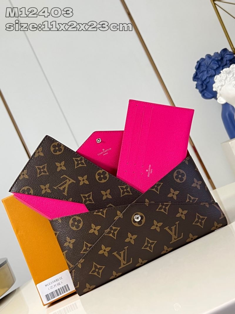 (Pre-Order) Louis Vuitton Monogram Canvas Envelope Wallet (Replica)