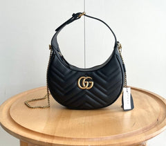 (Pre-Order) Gucci GG Marmont Mini Crescent Bag (Replica)